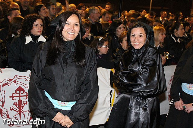 Procesin del Santo Entierro (Recogida) - Viernes Santo noche - Semana Santa Totana 2015 - 530