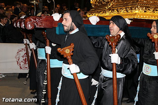 Procesin del Santo Entierro (Recogida) - Viernes Santo noche - Semana Santa Totana 2015 - 544
