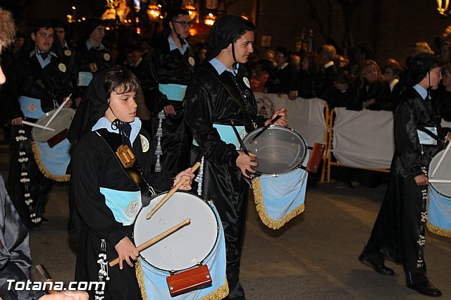 Procesin del Santo Entierro (Recogida) - Viernes Santo noche - Semana Santa Totana 2015 - 562