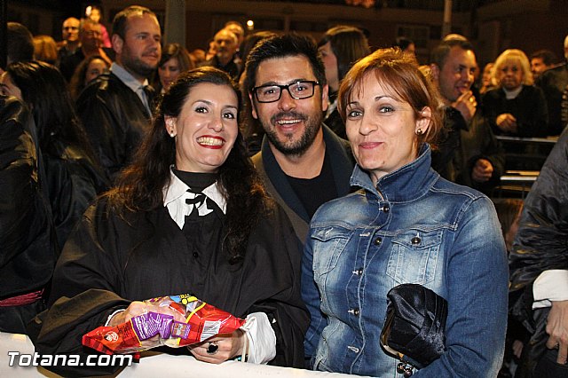 Procesin del Santo Entierro (Recogida) - Viernes Santo noche - Semana Santa Totana 2015 - 570