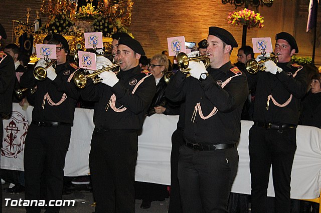 Procesin del Santo Entierro (Recogida) - Viernes Santo noche - Semana Santa Totana 2015 - 577