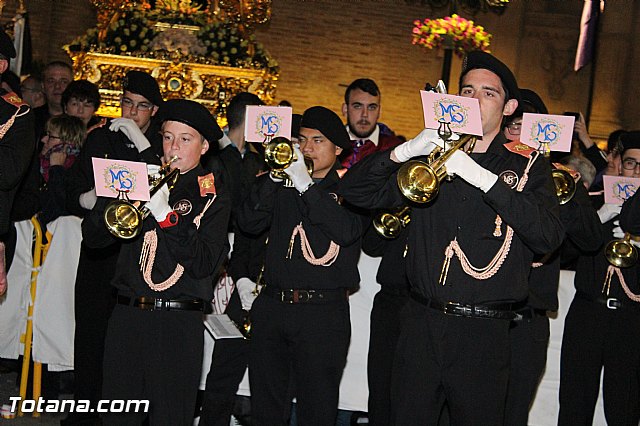 Procesin del Santo Entierro (Recogida) - Viernes Santo noche - Semana Santa Totana 2015 - 579