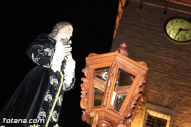 Procesin del Santo Entierro (Recogida) - Viernes Santo noche - Semana Santa Totana 2015 - 589