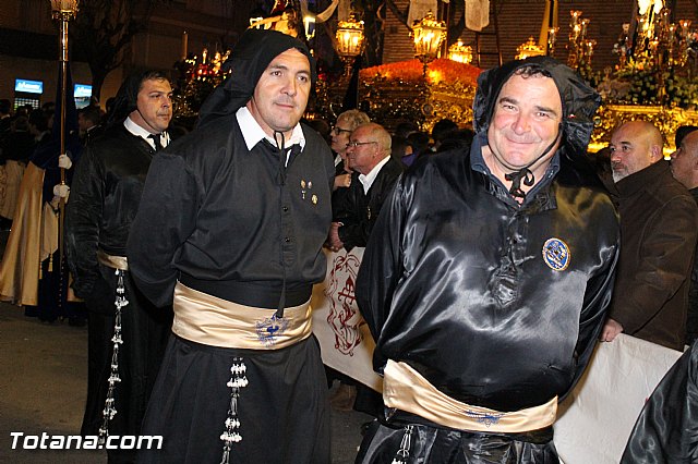 Procesin del Santo Entierro (Recogida) - Viernes Santo noche - Semana Santa Totana 2015 - 607