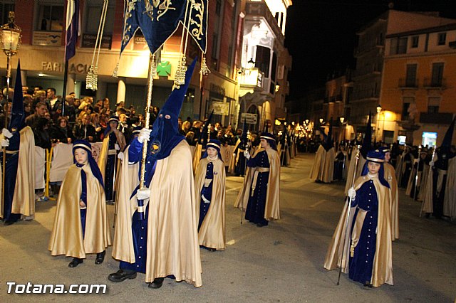 Procesin del Santo Entierro (Recogida) - Viernes Santo noche - Semana Santa Totana 2015 - 609