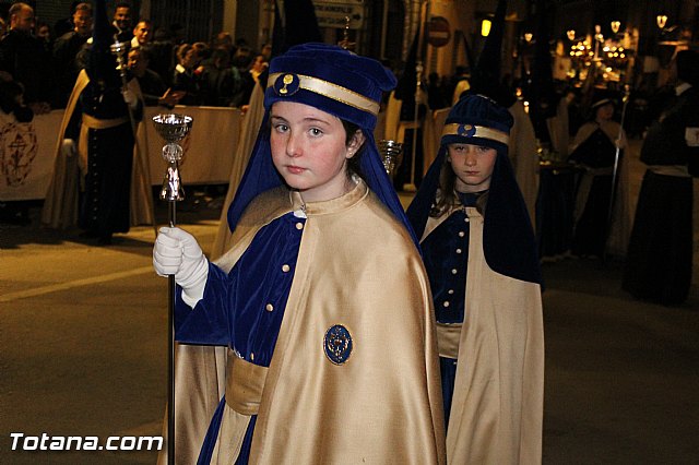 Procesin del Santo Entierro (Recogida) - Viernes Santo noche - Semana Santa Totana 2015 - 612