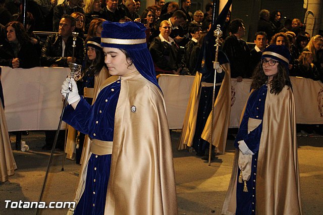 Procesin del Santo Entierro (Recogida) - Viernes Santo noche - Semana Santa Totana 2015 - 613