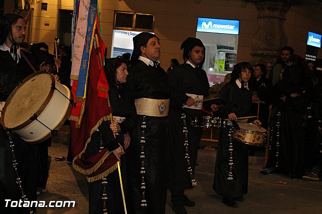 Procesin del Santo Entierro (Recogida) - Viernes Santo noche - Semana Santa Totana 2015 - 620