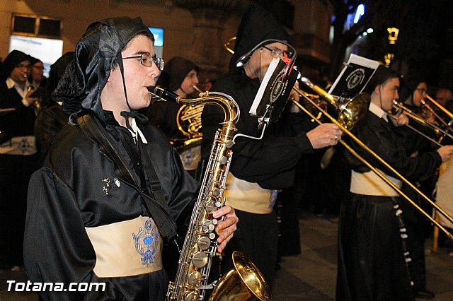 Procesin del Santo Entierro (Recogida) - Viernes Santo noche - Semana Santa Totana 2015 - 625