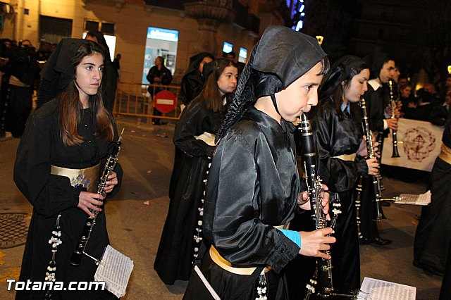Procesin del Santo Entierro (Recogida) - Viernes Santo noche - Semana Santa Totana 2015 - 631