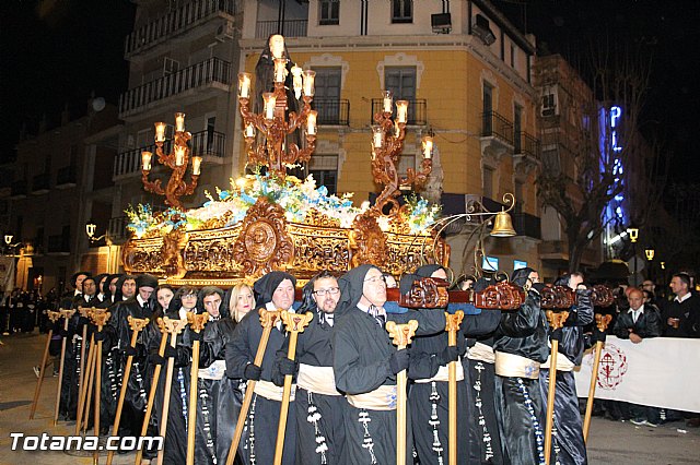 Procesin del Santo Entierro (Recogida) - Viernes Santo noche - Semana Santa Totana 2015 - 632