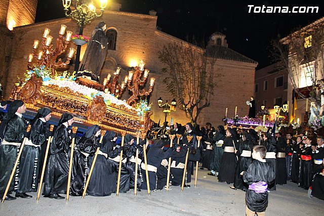 Procesin del Santo Entierro (Recogida) - Viernes Santo noche - Semana Santa Totana 2015 - 653
