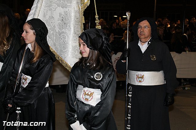Procesin del Santo Entierro (Recogida) - Viernes Santo noche - Semana Santa Totana 2015 - 656
