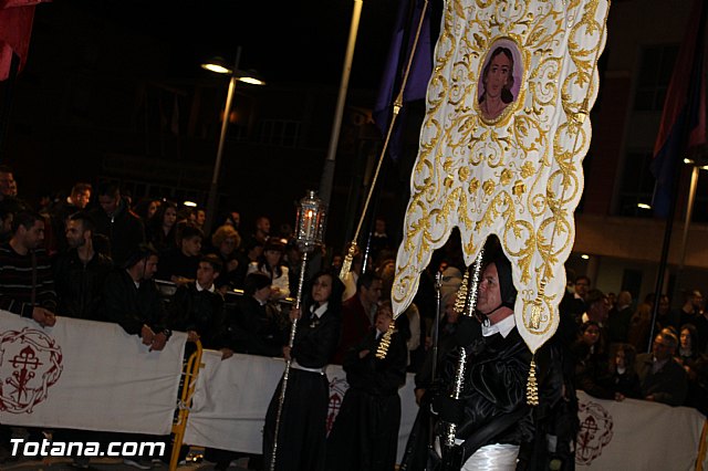 Procesin del Santo Entierro (Recogida) - Viernes Santo noche - Semana Santa Totana 2015 - 658