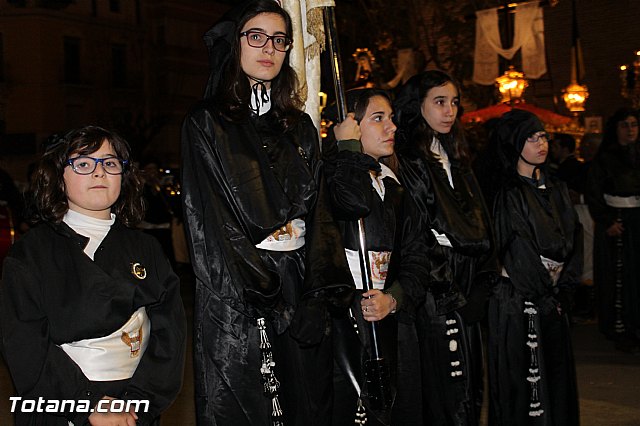 Procesin del Santo Entierro (Recogida) - Viernes Santo noche - Semana Santa Totana 2015 - 668