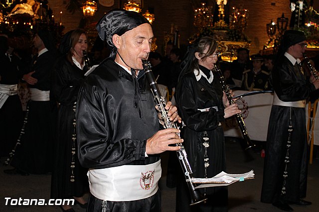 Procesin del Santo Entierro (Recogida) - Viernes Santo noche - Semana Santa Totana 2015 - 676