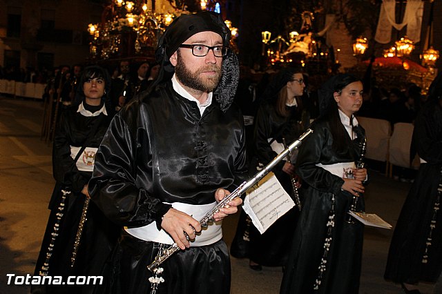 Procesin del Santo Entierro (Recogida) - Viernes Santo noche - Semana Santa Totana 2015 - 677