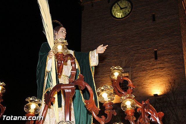 Procesin del Santo Entierro (Recogida) - Viernes Santo noche - Semana Santa Totana 2015 - 682