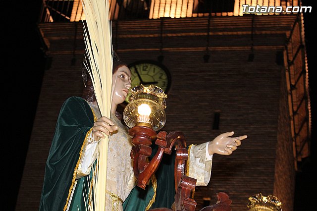 Procesin del Santo Entierro (Recogida) - Viernes Santo noche - Semana Santa Totana 2015 - 684