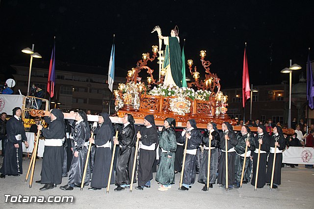 Procesin del Santo Entierro (Recogida) - Viernes Santo noche - Semana Santa Totana 2015 - 695