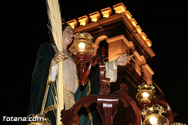 Procesin del Santo Entierro (Recogida) - Viernes Santo noche - Semana Santa Totana 2015 - 698