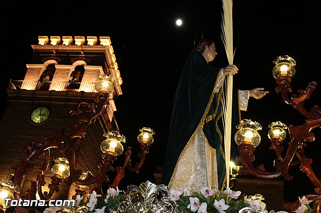 Procesin del Santo Entierro (Recogida) - Viernes Santo noche - Semana Santa Totana 2015 - 699