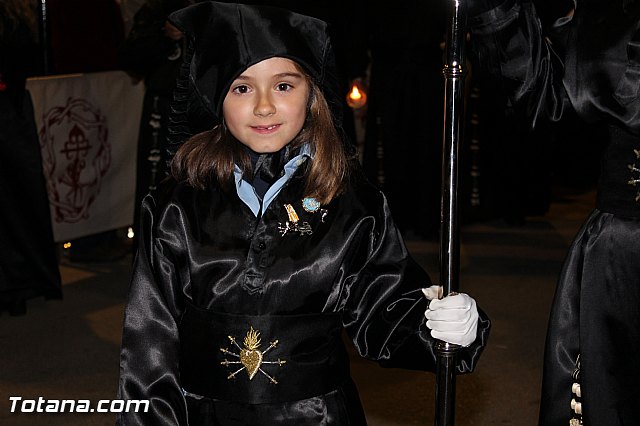 Procesin del Santo Entierro (Recogida) - Viernes Santo noche - Semana Santa Totana 2015 - 704