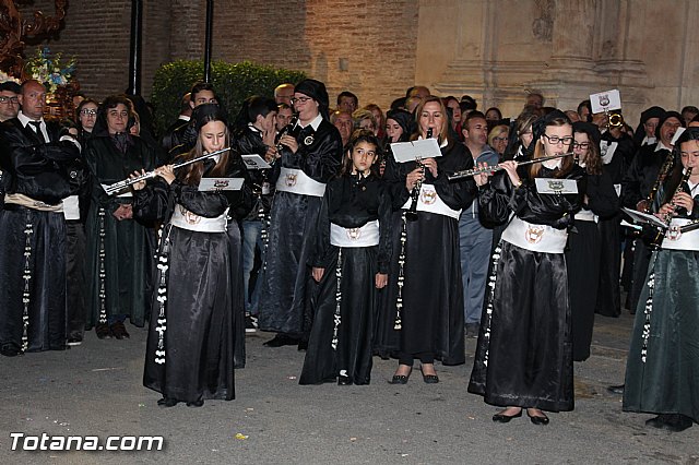Procesin del Santo Entierro (Recogida) - Viernes Santo noche - Semana Santa Totana 2015 - 707