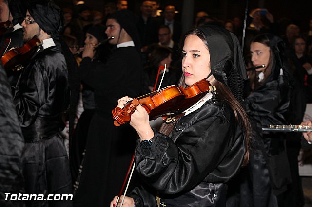 Procesin del Santo Entierro (Recogida) - Viernes Santo noche - Semana Santa Totana 2015 - 721