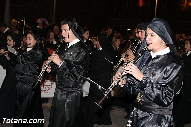 Procesin del Santo Entierro (Recogida) - Viernes Santo noche - Semana Santa Totana 2015 - 722
