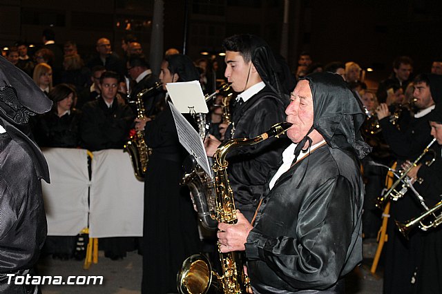 Procesin del Santo Entierro (Recogida) - Viernes Santo noche - Semana Santa Totana 2015 - 724