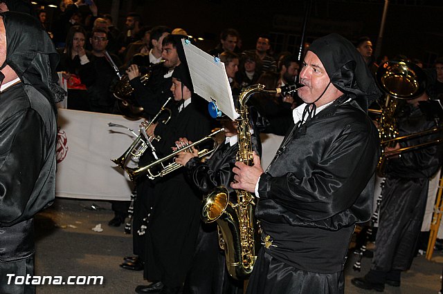 Procesin del Santo Entierro (Recogida) - Viernes Santo noche - Semana Santa Totana 2015 - 725