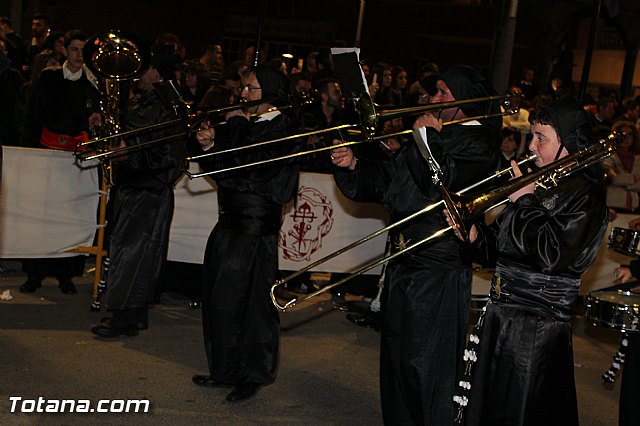Procesin del Santo Entierro (Recogida) - Viernes Santo noche - Semana Santa Totana 2015 - 726