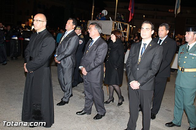 Procesin del Santo Entierro (Recogida) - Viernes Santo noche - Semana Santa Totana 2015 - 752