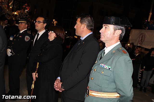 Procesin del Santo Entierro (Recogida) - Viernes Santo noche - Semana Santa Totana 2015 - 754