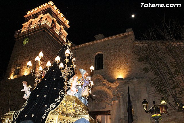 Procesin del Santo Entierro (Recogida) - Viernes Santo noche - Semana Santa Totana 2015 - 764