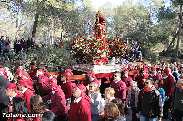 Romera Santa Eulalia 7 enero 2017 - Reportaje II (Llegada al santuario) - 433