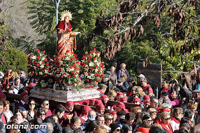 Romera Santa Eulalia 7 enero 2017 - Reportaje II (Llegada al santuario) - 451
