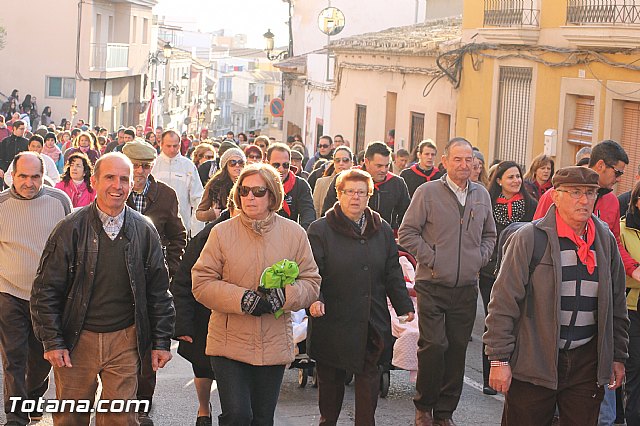 Romera Santa Eulalia. 7 enero 2014. Totana -> El Rulo - 126