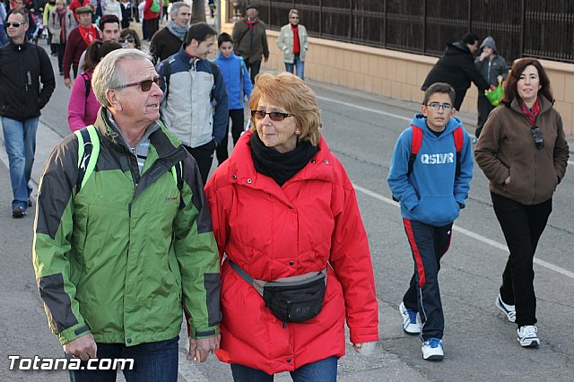 Romera Santa Eulalia. 7 enero 2014. Totana -> El Rulo - 138