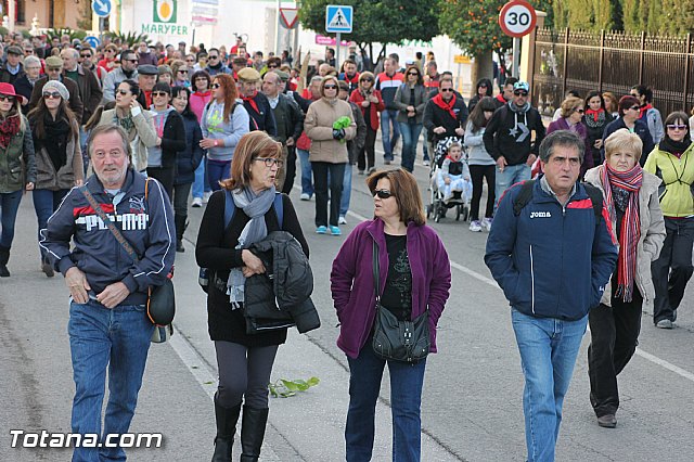 Romera Santa Eulalia. 7 enero 2014. Totana -> El Rulo - 142