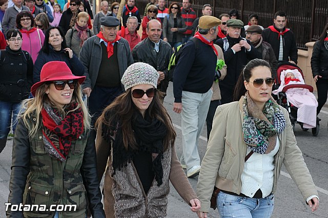 Romera Santa Eulalia. 7 enero 2014. Totana -> El Rulo - 146