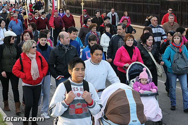 Romera Santa Eulalia. 7 enero 2014. Totana -> El Rulo - 161