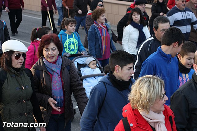 Romera Santa Eulalia. 7 enero 2014. Totana -> El Rulo - 163