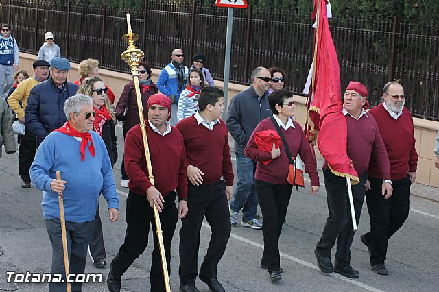 Romera Santa Eulalia. 7 enero 2014. Totana -> El Rulo - 166