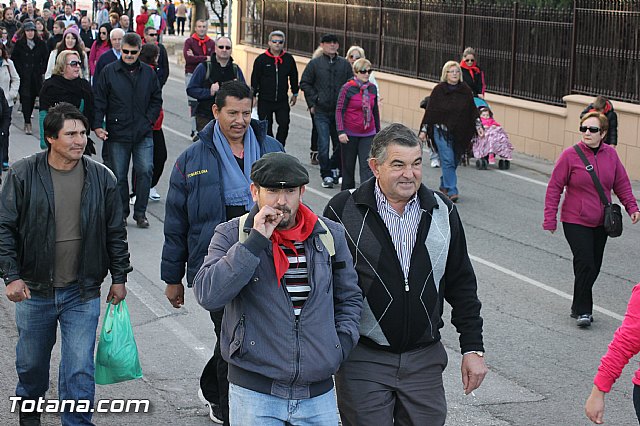 Romera Santa Eulalia. 7 enero 2014. Totana -> El Rulo - 172
