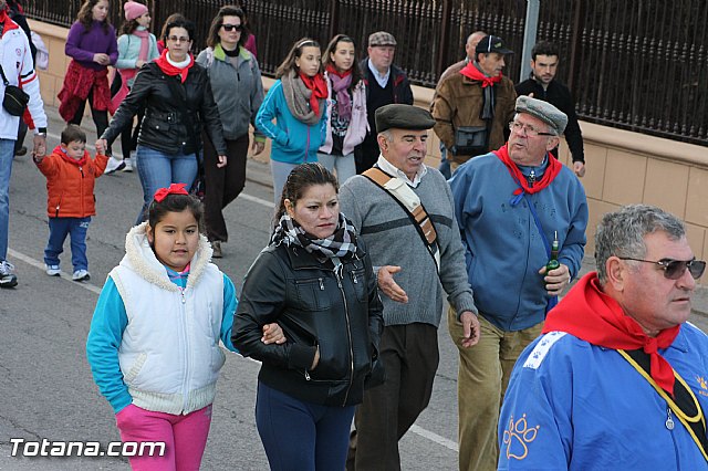 Romera Santa Eulalia. 7 enero 2014. Totana -> El Rulo - 234