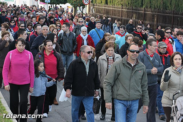 Romera Santa Eulalia. 7 enero 2014. Totana -> El Rulo - 246
