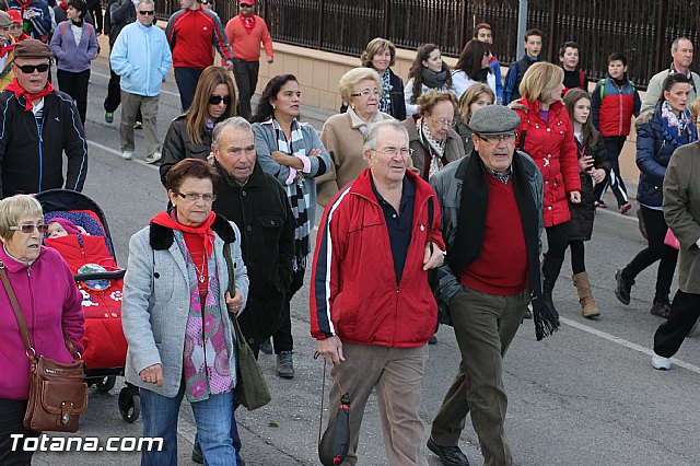 Romera Santa Eulalia. 7 enero 2014. Totana -> El Rulo - 277