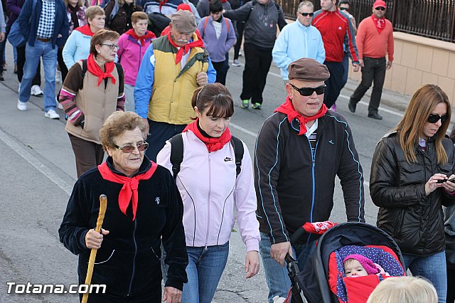 Romera Santa Eulalia. 7 enero 2014. Totana -> El Rulo - 278